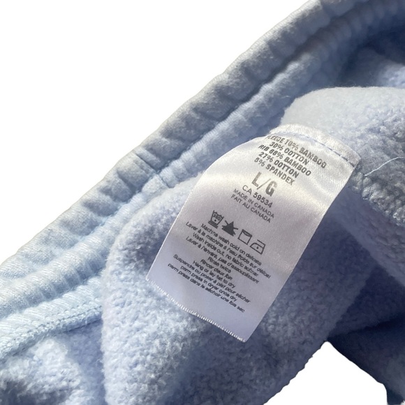 Tea You Apres Sport Fleece Shorts Men’s size Large in Light Blue - Picture 6 of 6